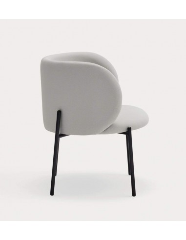 Poltrona de design Mogi, tecido, metal