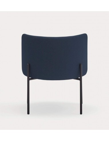 Poltrona de design Mogi, tecido, metal