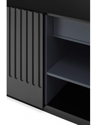 Teulat aparador Doric 148x48, negro