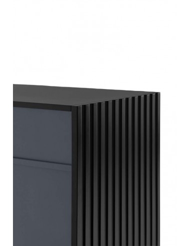 Teulat mueble auxiliar DORIC 90x120, negro