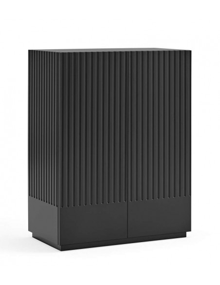 Teulat móvel auxiliar DORIC 90x120, preto