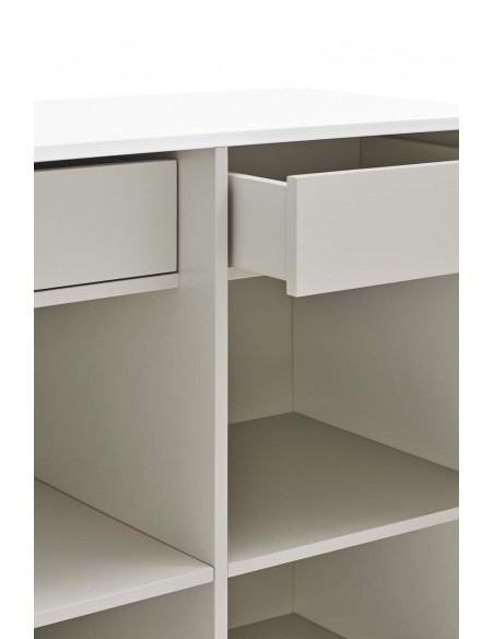 Teulat mueble auxiliar DORIC 90x120, blanco