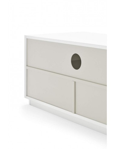 Teulat Mueble TV DORIC 182x48, blanco