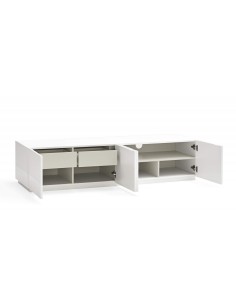 Teulat Mueble TV DORIC 182x48, blanco 2