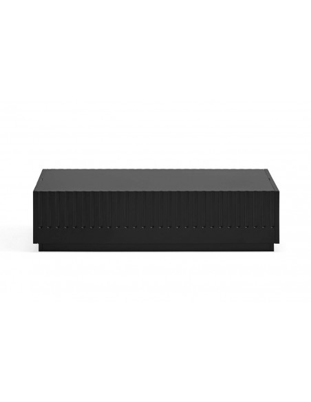 TEULAT mesa de café DORIC 110X60 com gavetas, preto TEULAT mesa de café DORIC 110X60 com gavetas, preto