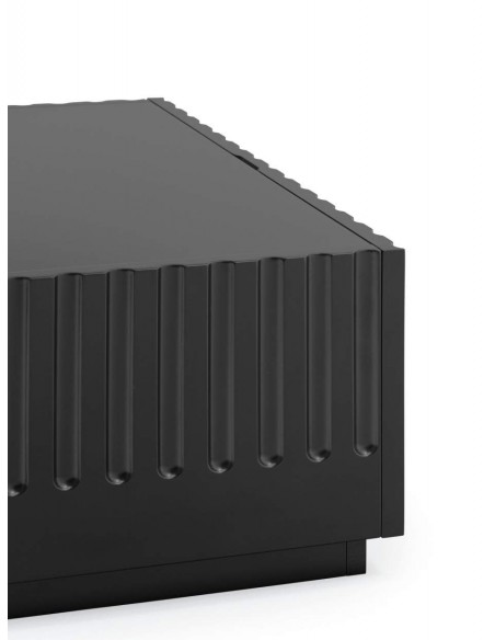 TEULAT mesa de café DORIC 110X60 com gavetas, preto TEULAT mesa de café DORIC 110X60 com gavetas, preto