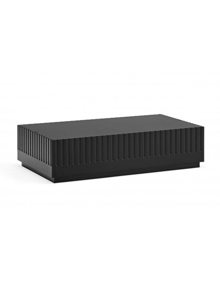 TEULAT mesa de café DORIC 110X60 com gavetas, preto TEULAT mesa de café DORIC 110X60 com gavetas, preto