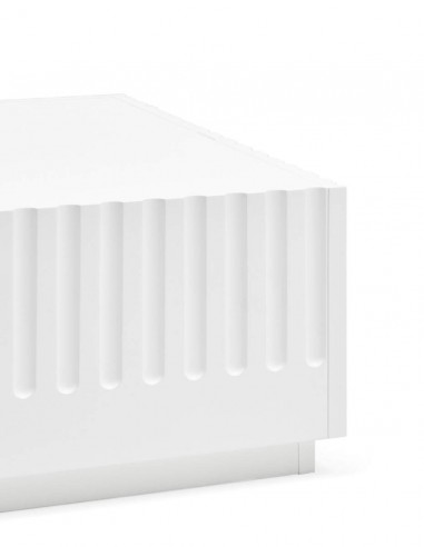 Teulat Mesa centro DORIC 110x60 con cajones, blanco