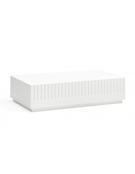 Teulat Mesa centro DORIC 110x60 con cajones, blanco