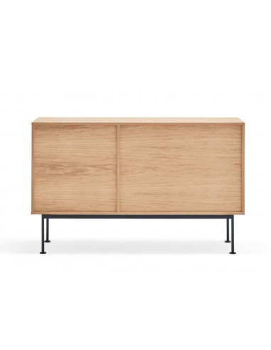 TEULAT cômoda minimalista YOKO 128X45, cinza, carvalho