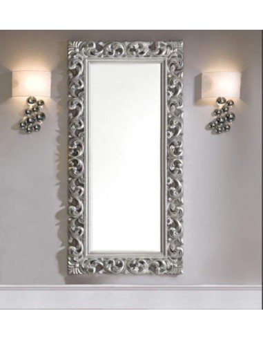 Espejo contemporaneo Allegro 190x80 plata