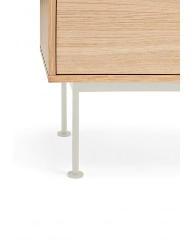 Teulat MUEBLE TV YOKO 180x40, CREMA, ROBLE