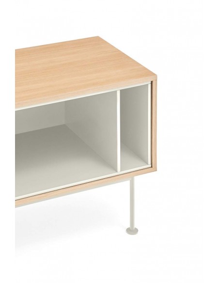 Teulat MUEBLE TV YOKO 180x40, CREMA, ROBLE Teulat MUEBLE TV YOKO 180x40, CREMA, ROBLE