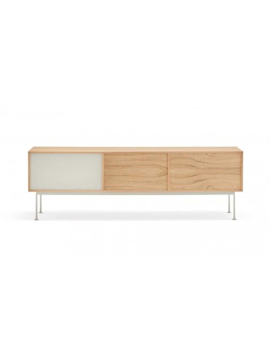 Teulat MUEBLE TV YOKO 180x40, CREMA, ROBLE