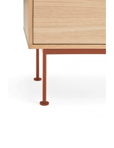 TEULAT armário TV YOKO 180X40, telha, Carvalho