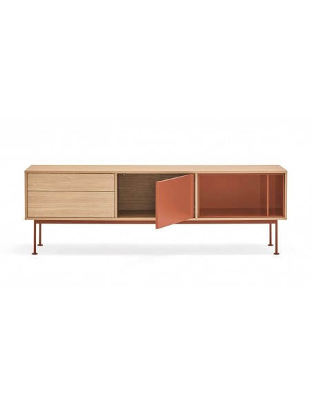 Teulat MUEBLE TV YOKO 180x40, TEJA, ROBLE Teulat MUEBLE TV YOKO 180x40, TEJA, ROBLE