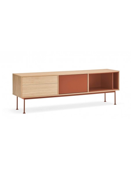 Teulat MUEBLE TV YOKO 180x40, TEJA, ROBLE Teulat MUEBLE TV YOKO 180x40, TEJA, ROBLE