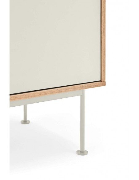 TEULAT cômoda minimalista YOKO 180X45, creme, Carvalho TEULAT cômoda minimalista YOKO 180X45, creme, Carvalho