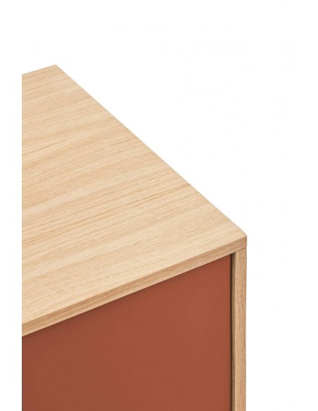 TEULAT cômoda minimalista YOKO 180x45, telha, Carvalho