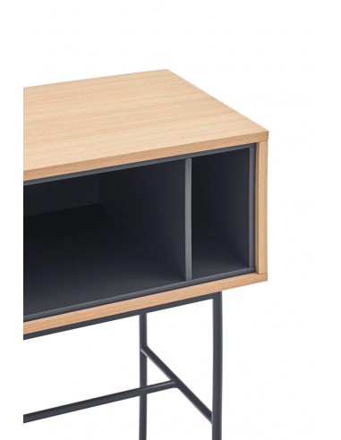 Teulat console recebedor minimalista YOKO 120X35, cinza, carvalho