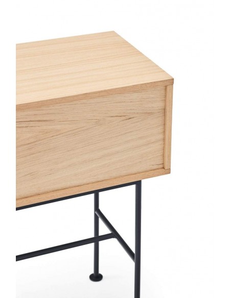 Teulat console recebedor minimalista YOKO 120X35, cinza, carvalho