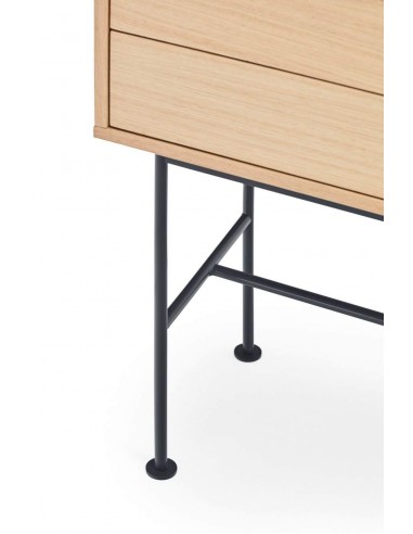 Teulat console recebedor minimalista YOKO 120X35, cinza, carvalho