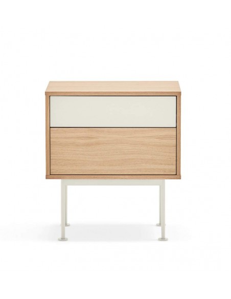 Teulat mesinha minimalista YOKO 52X35, creme, Carvalho Teulat mesinha minimalista YOKO 52X35, creme, Carvalho