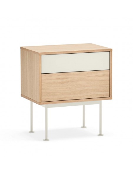 Teulat mesinha minimalista YOKO 52X35, creme, Carvalho Teulat mesinha minimalista YOKO 52X35, creme, Carvalho