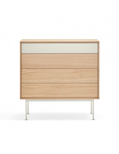 Teulat confortável minimalista YOKO 90x45, creme, Carvalho