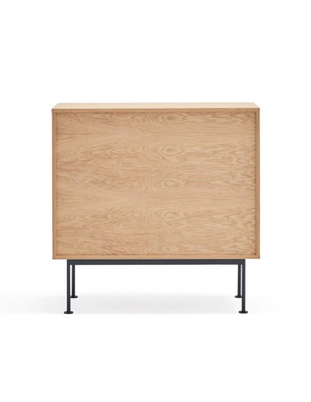 Teulat cómoda minimalista YOKO 90x45, GRIS ANTRACITA, ROBLE Teulat cómoda minimalista YOKO 90x45, GRIS ANTRACITA, ROBLE