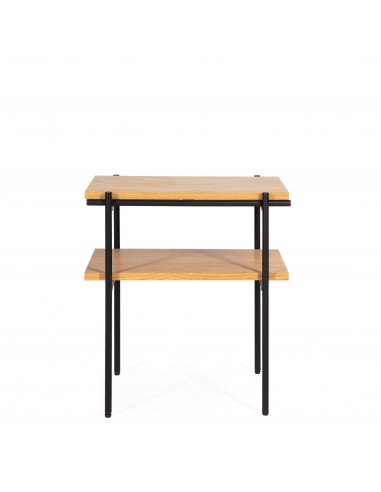 MESA LATERAL 2 PRATELEIRAS, ROBI, DESIGN INDUSTRIAL.