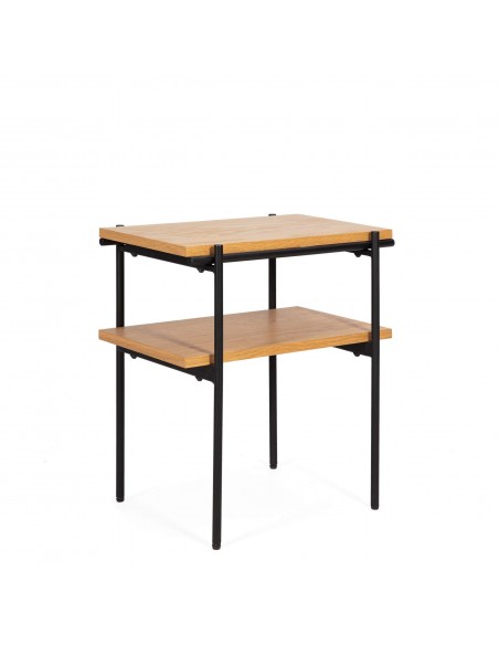 MESA AUXILIAR 2 ESTANTES,ROBI ,DE DISEÑO INDUSTRIAL.