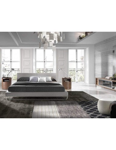 MESITA NOCHE REDONDA POLARIS, MADERA NOGAL