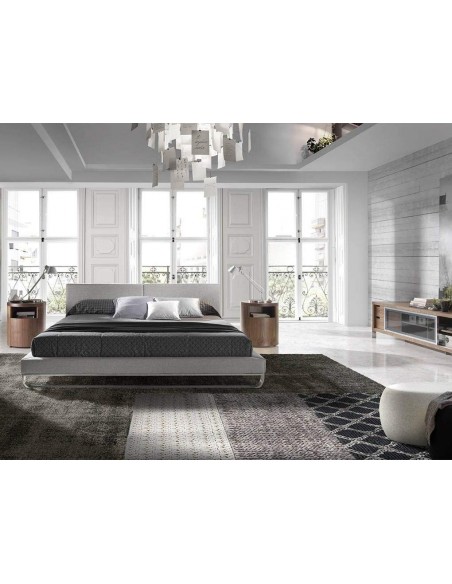 MESITA NOCHE REDONDA POLARIS, MADERA NOGAL MESITA NOCHE REDONDA POLARIS, MADERA NOGAL