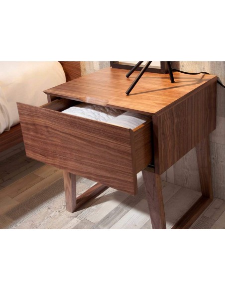 MESITA NOCHE DREAM 45x40, MADERA NOGAL MESITA NOCHE DREAM 45x40, MADERA NOGAL
