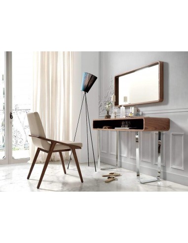 ESPEJO RECTANGULAR Enigma 100x50, MADERA NOGAL