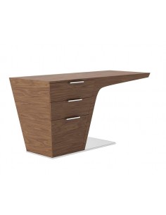 Mesa de escritório Tremon 150x60, madeira nogueira