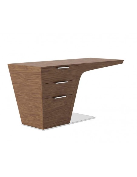 ESCRITORIO OFICINA Tremon 150x60, MADERA NOGAL