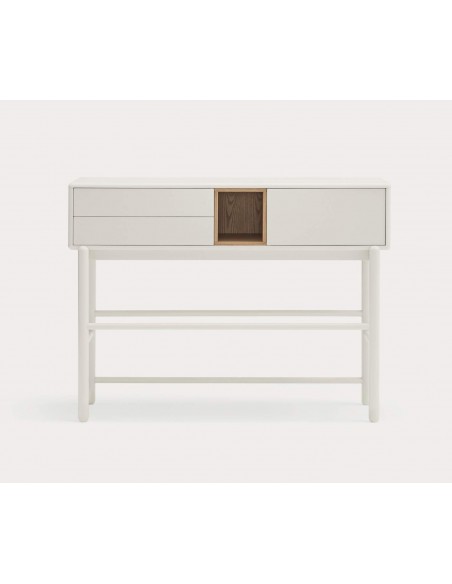 Teulat Console de design CORVO 120X35, creme, Carvalho