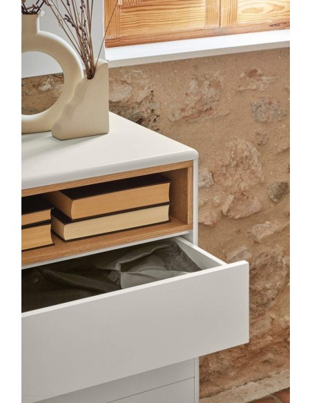 TEULAT CÓMODA CORVO 120x40, 7 CAJONES, CREMA TEULAT CÓMODA CORVO 120x40, 7 CAJONES, CREMA