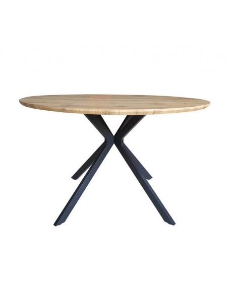 Mesa redonda MINERA 120 metal, madera Mesa redonda MINERA 120 metal, madera