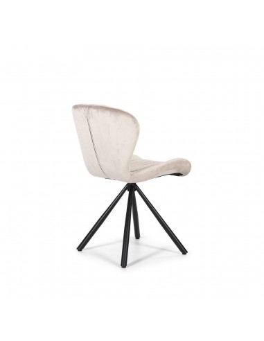 SILLA DE DISEÑO GIRATORIA,SIREN,TAPIZADA EN TERCIOPELO.