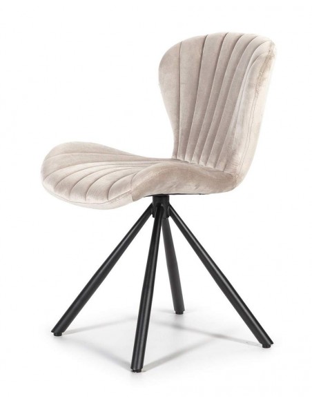 SILLA DE DISEÑO GIRATORIA SIREN, TERCIOPELO. SILLA DE DISEÑO GIRATORIA SIREN, TERCIOPELO.