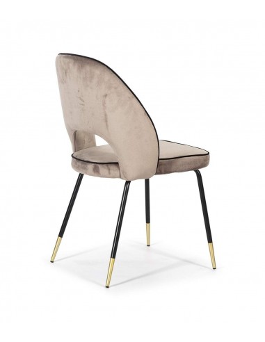 SILLA DE DISEÑO moderno RAY, TERCIOPELO.
