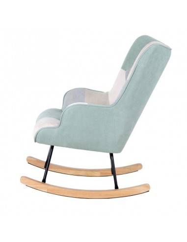 MECEDORA DE DISEÑO DENVER,TEJIDO PATCHWORK.