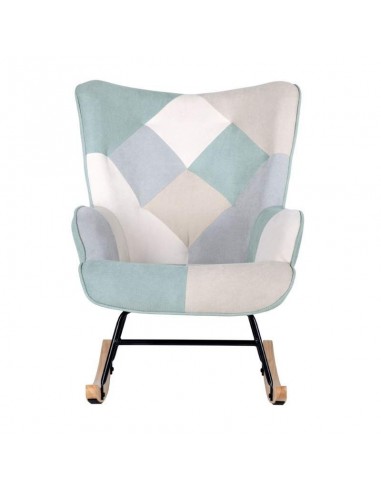 MECEDORA DE DISEÑO DENVER,TEJIDO PATCHWORK.