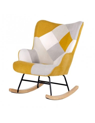 BALANÇO DE DESIGN DENVER, TECIDO PATCHWORK.