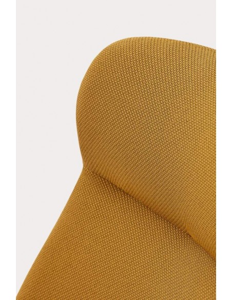 Teulat Poltrona de design DINS alta, tecido, metal