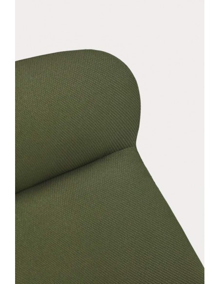 Teulat Sillón de diseño DINS alto, tela, metal Teulat Sillón de diseño DINS alto, tela, metal