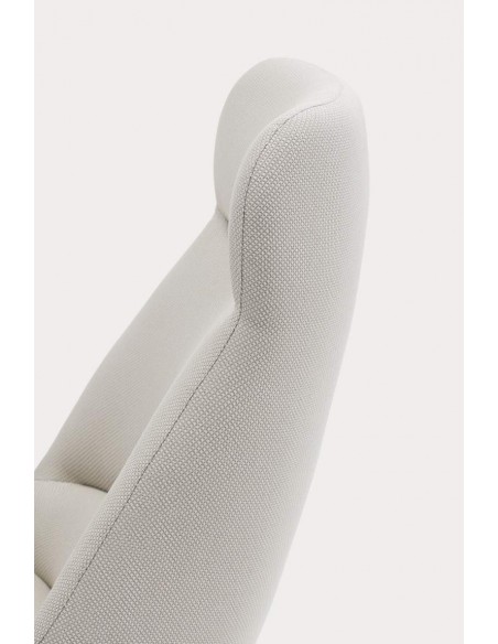 Teulat Sillón de diseño DINS alto, tela, metal Teulat Sillón de diseño DINS alto, tela, metal